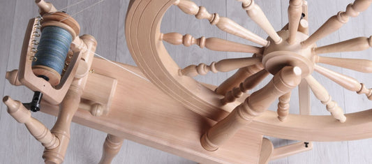 Spinning Wool on the Traditional Ashford Wheel