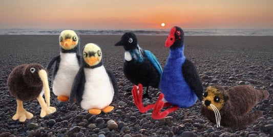 Learn Needle Felting seal penguin bird