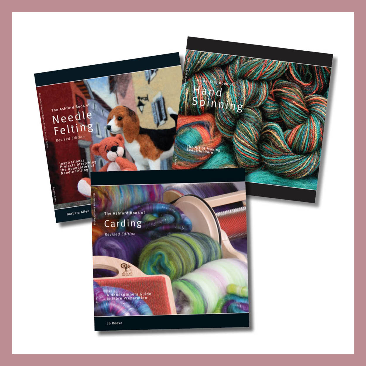 The Good Yarn Ashford Books spinning weaving carding learn