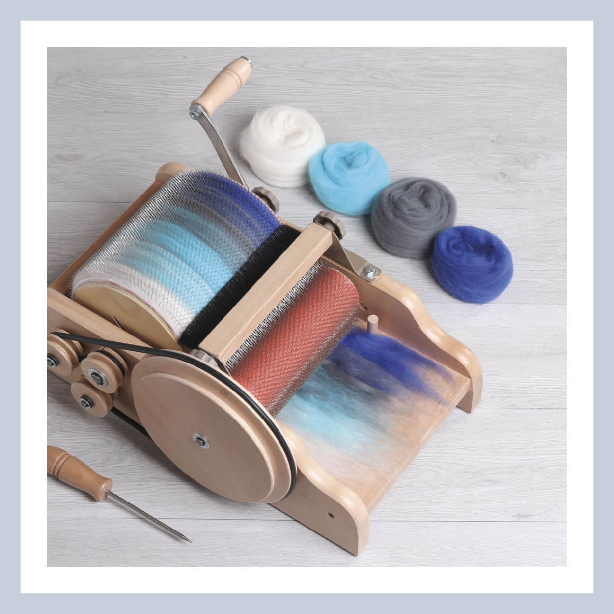 The Good Yarn Ashford Carding