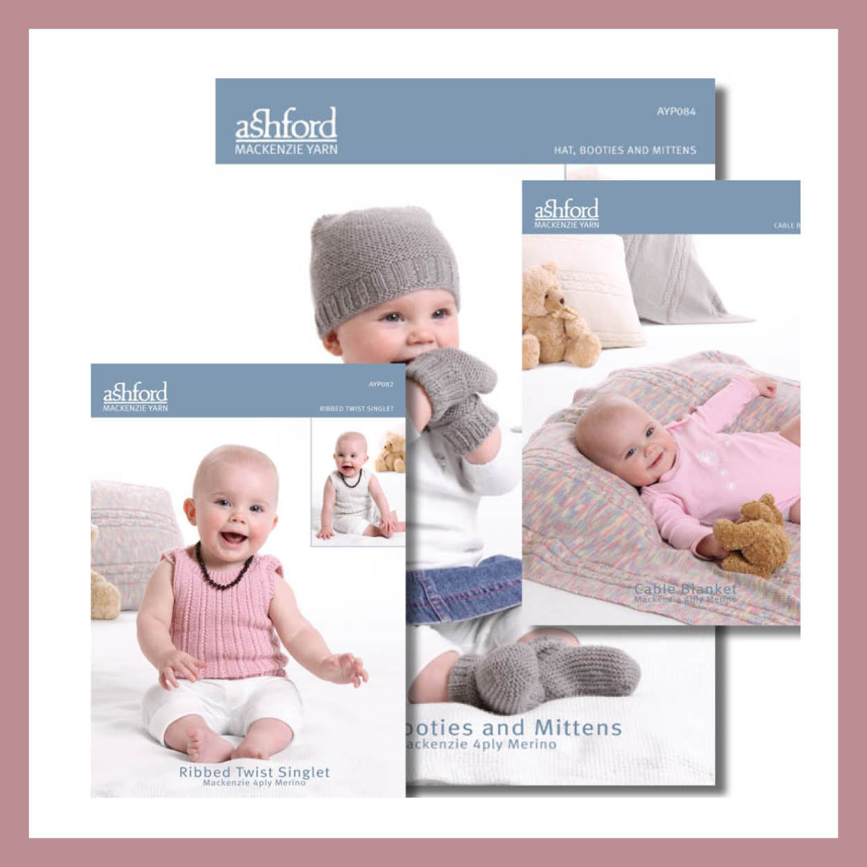 The Good Yarn Ashford Mackenzie Yarn Patterns for knitting