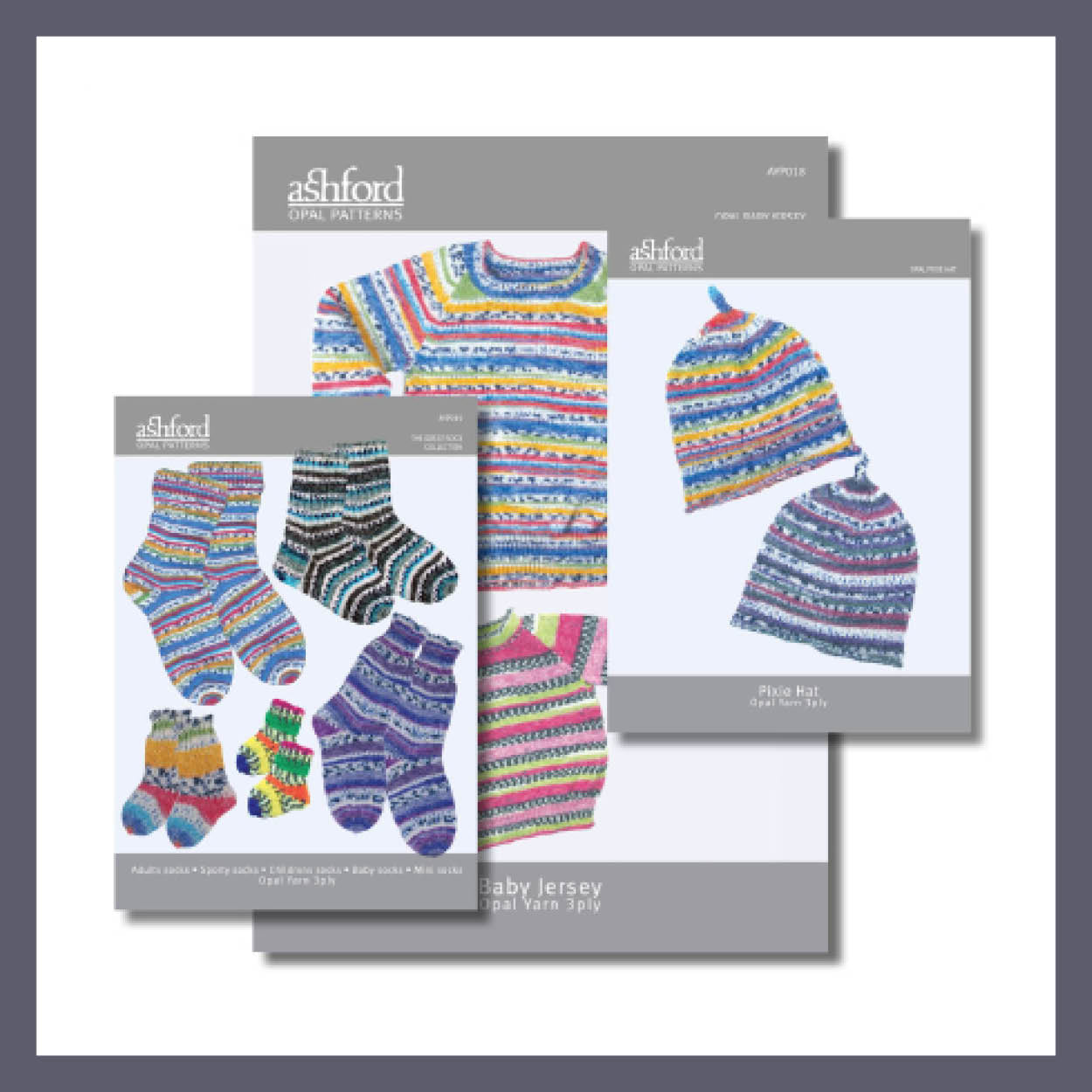 The Good Yarn Ashford Opal Yarn Patterns for knitting