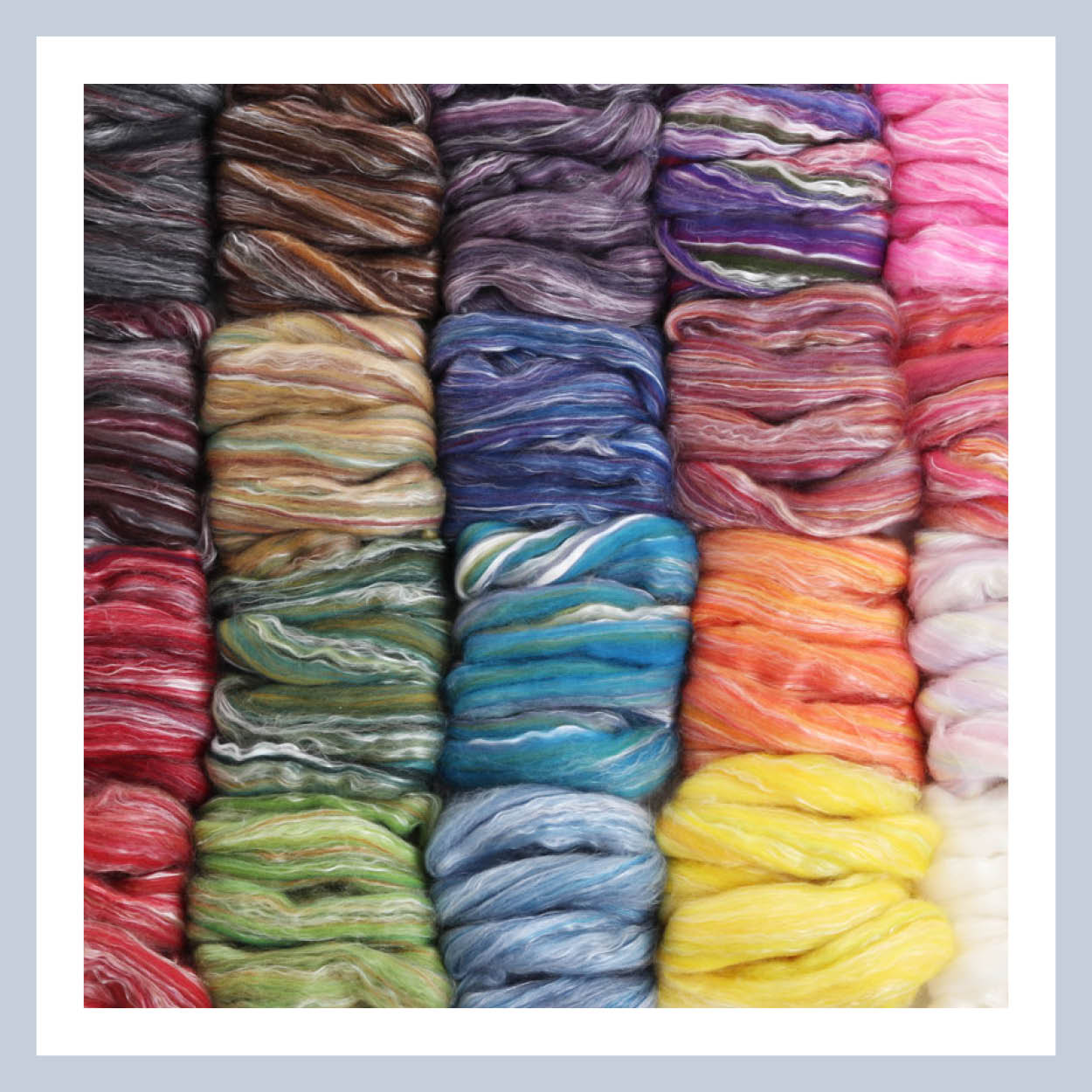 The Good Yarn Ashford Silk Merino Fibre Sliver 100g