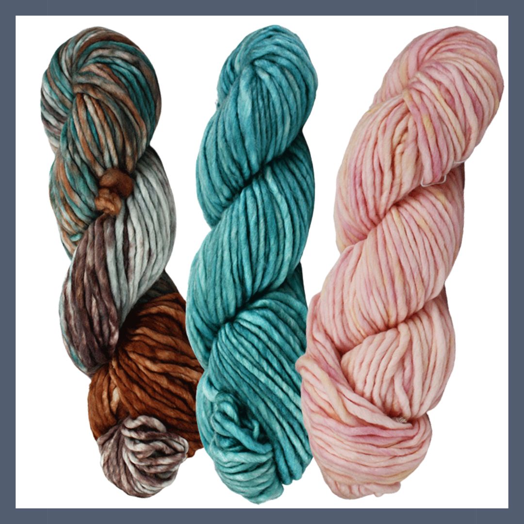 The Good Yarn Fiori Hand Dyed Bulky 100% Australian Merino Yarn