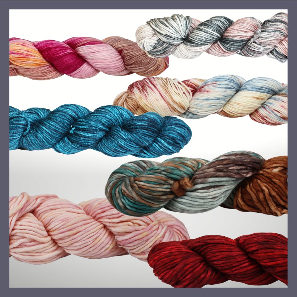 The Good Yarn Fiori Australian Hand dyed yarn