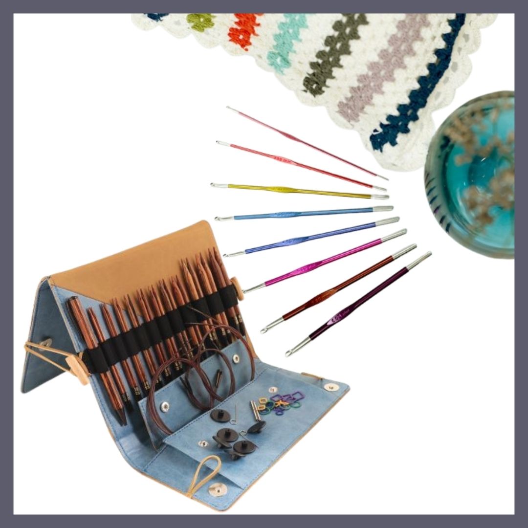 The Good Yarn Knitting Needle & Crochet Hooks interchangeable