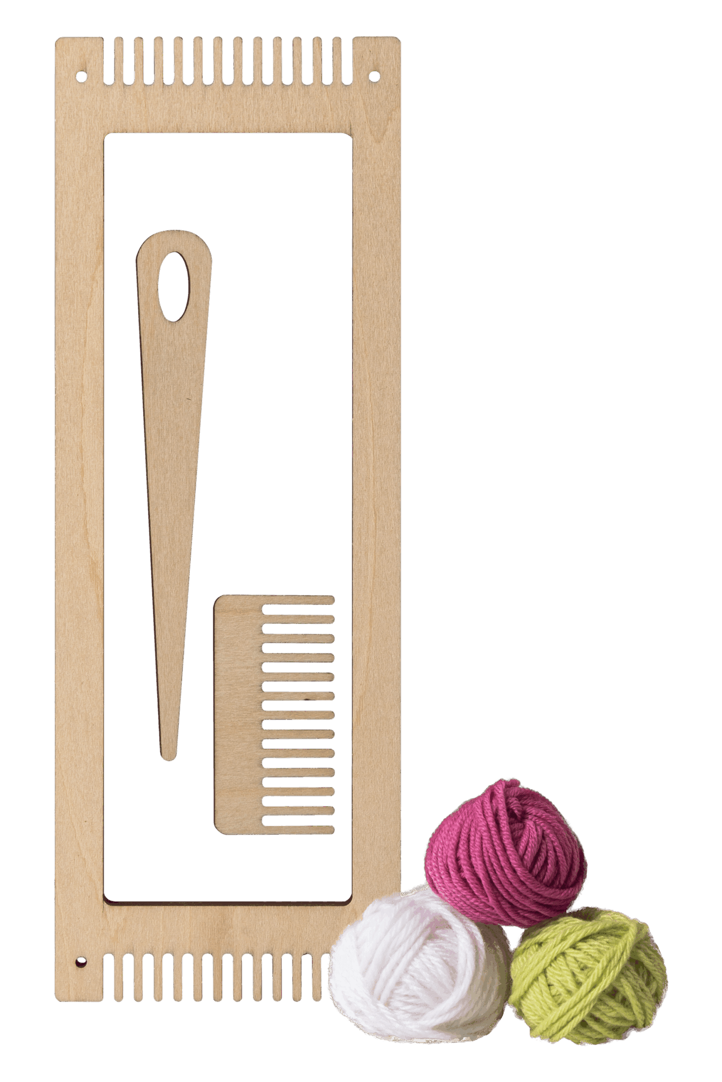 Bookmark Weaving Loom with Yarn