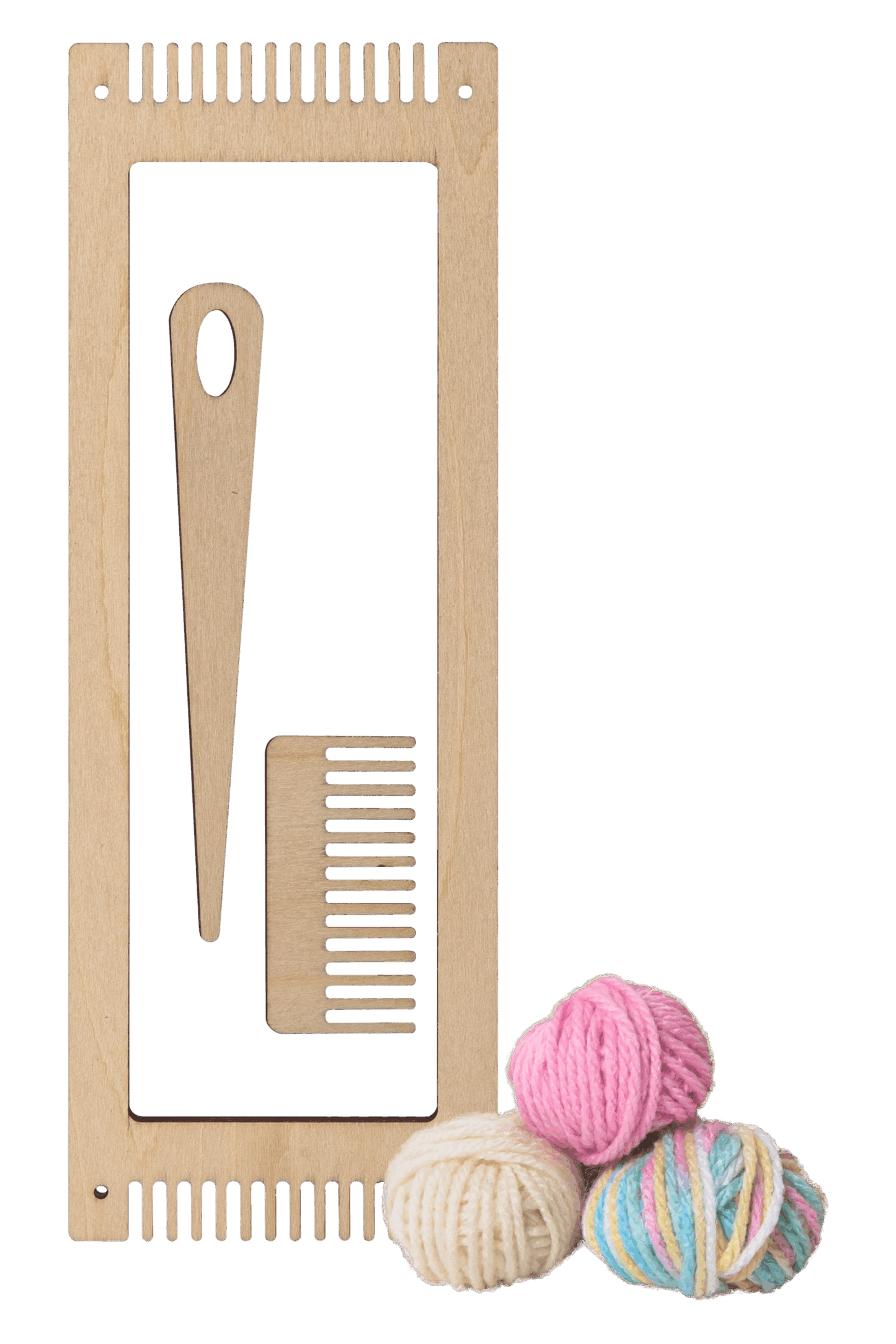 Bookmark Weaving Loom with Yarn