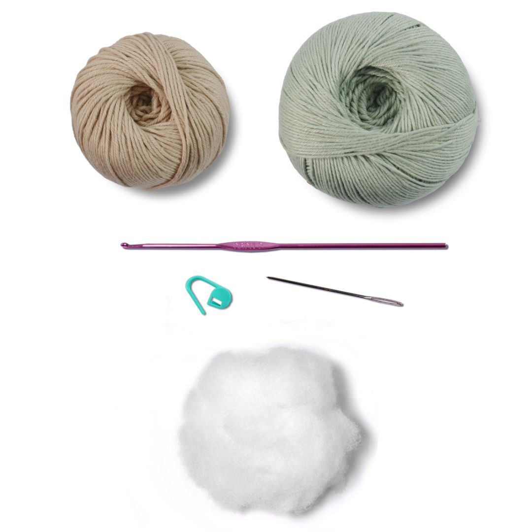 The Good Yarn Amigurumi Crochet blanket teddy contents
