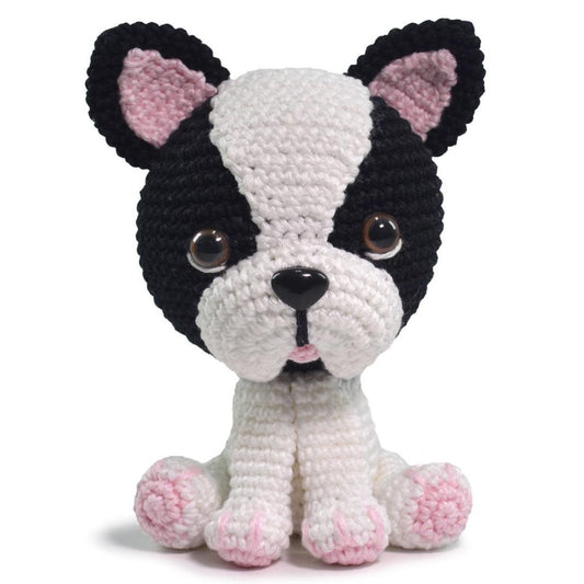 The Good Yarn Amigurumi Crochet kit French Bulldog