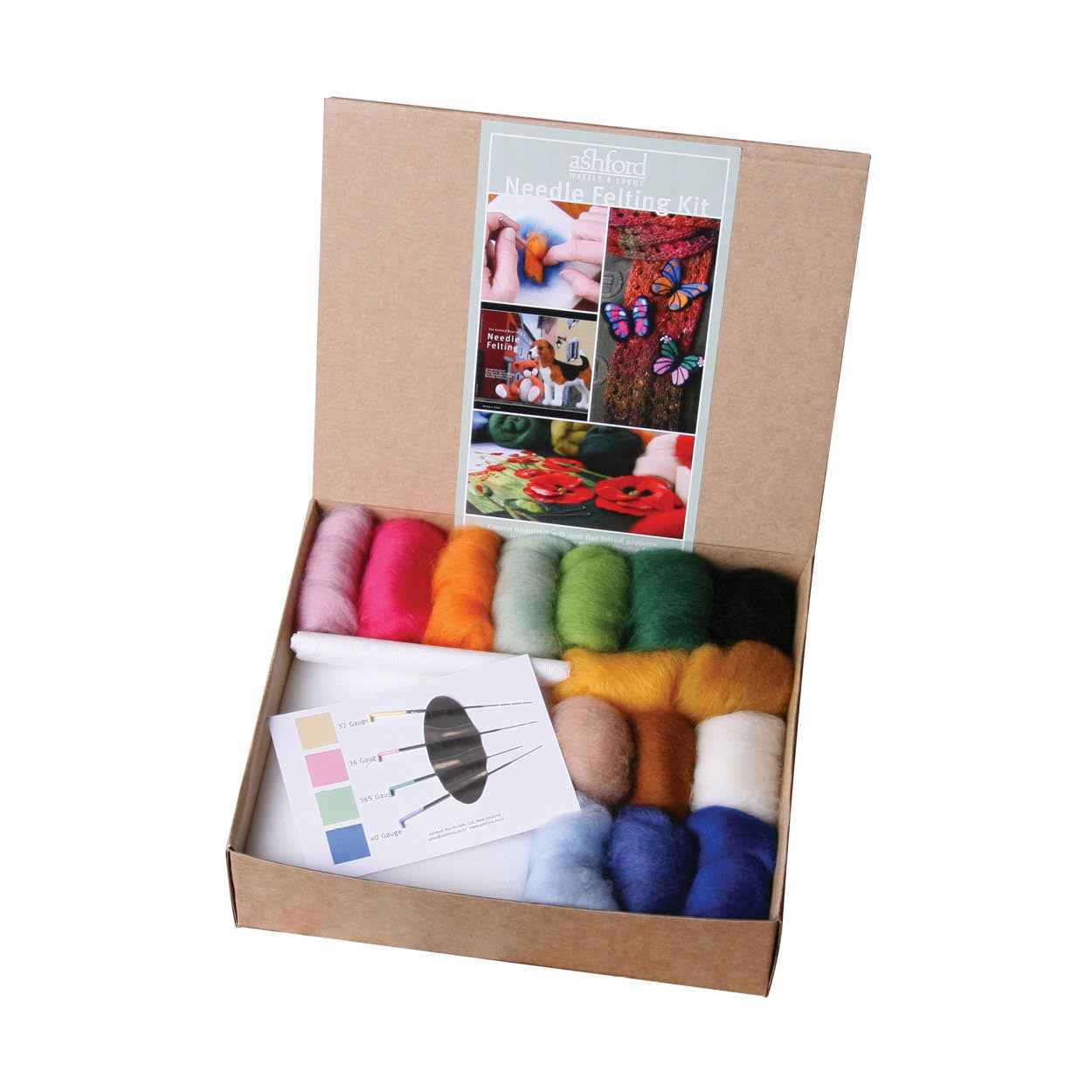 Needle Felting Starter Kit - inc. ABNF felting supplies