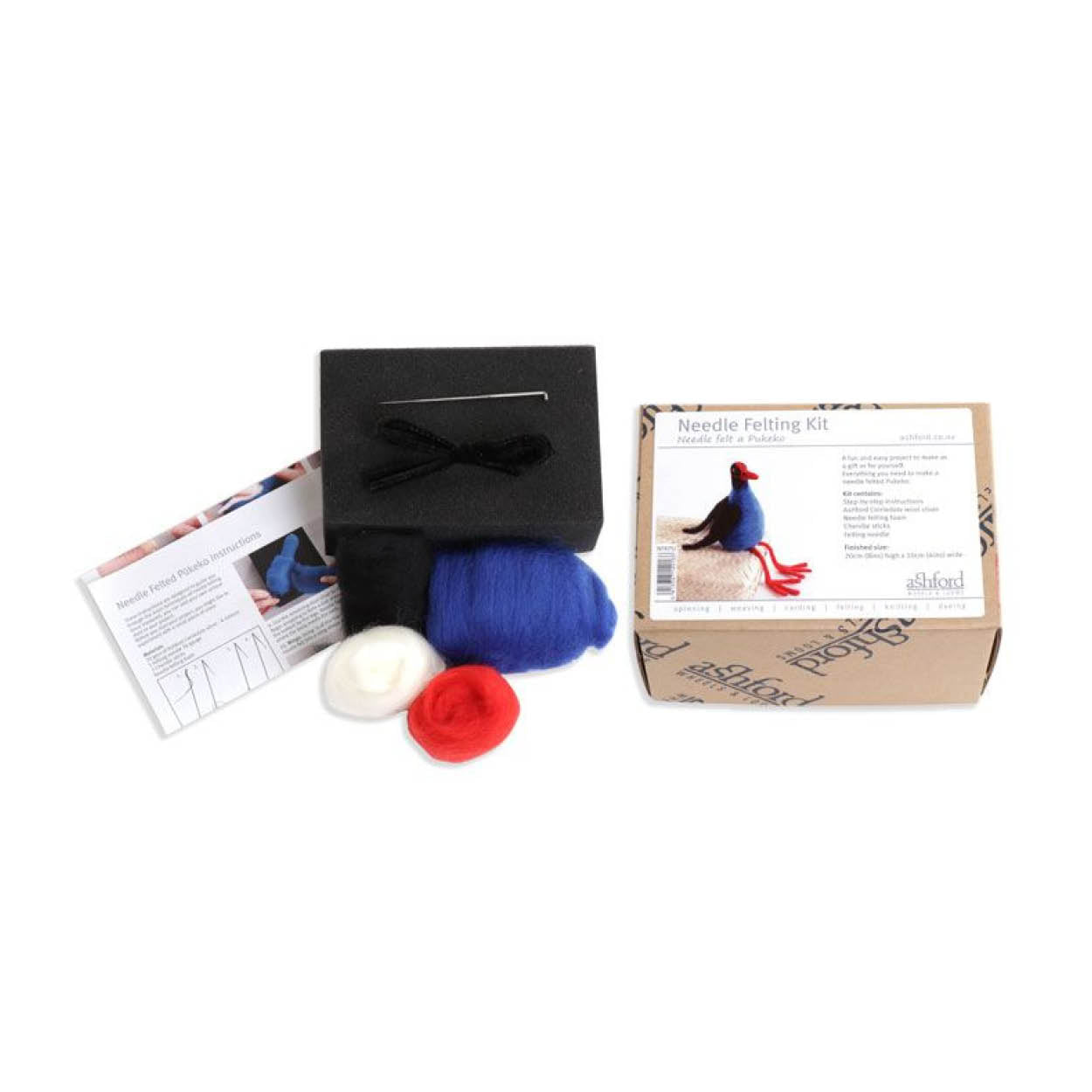 The Good Yarn Needle Felting Beginner Kit Tui box