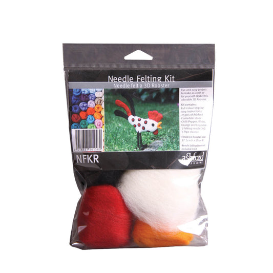 The Good Yarn Needle Felting Beginner Kit Rooster