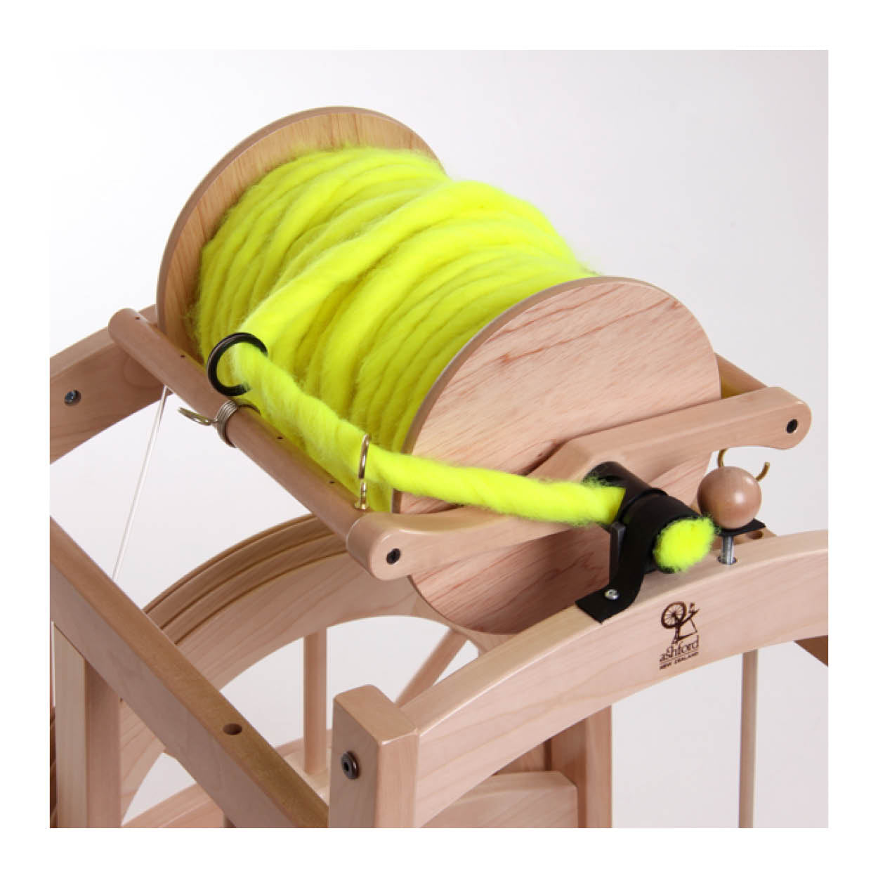 The Good Yarn Ashford Australia spinning wheel country spinner double treadle
