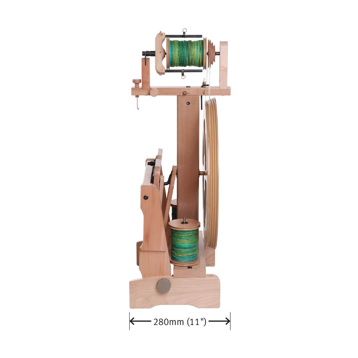 The Good Yarn Ashford Australia spinning wheel kiwi 3 spinning wheel