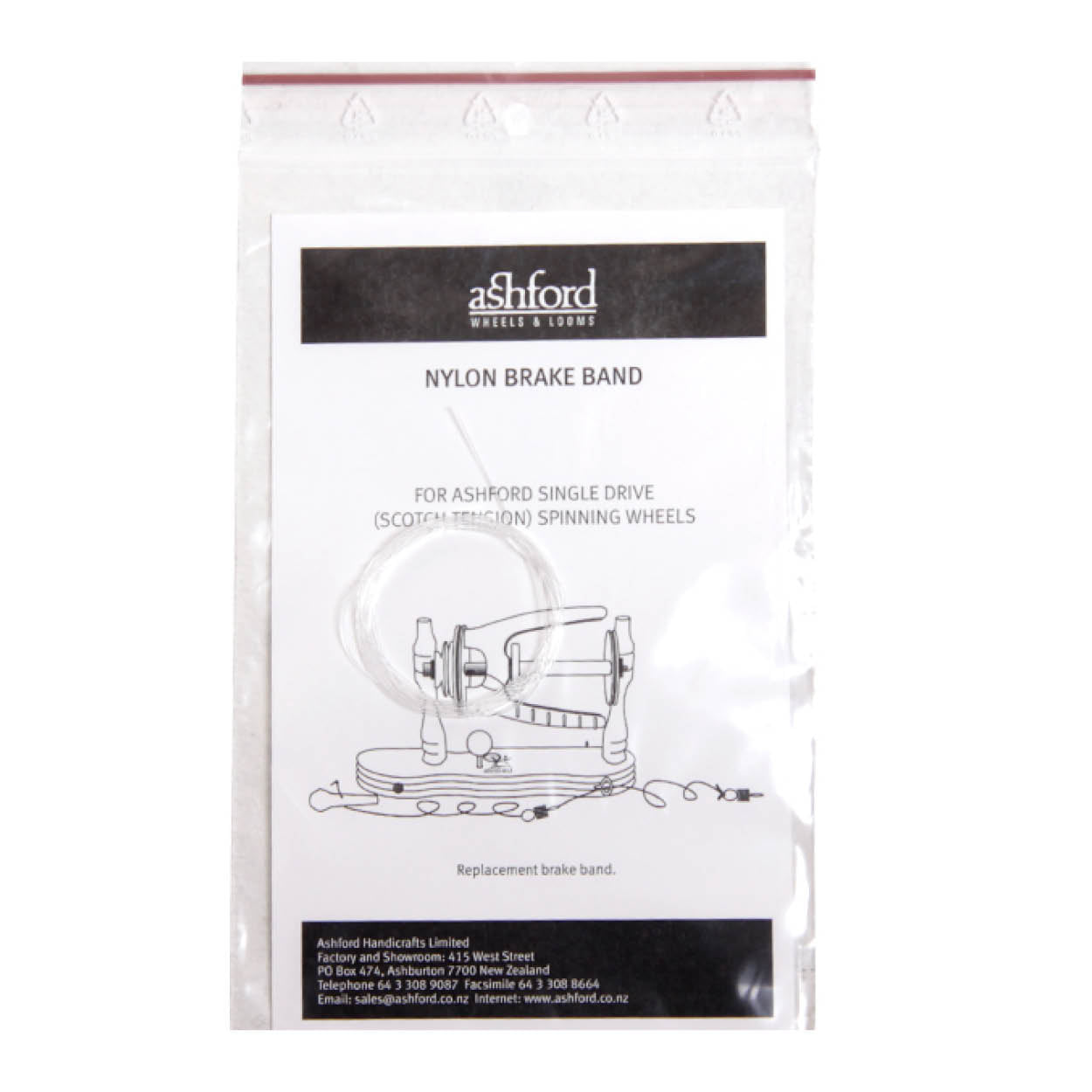 The Good Yarn Ashford Spinning Nylon Brake Band Pack
