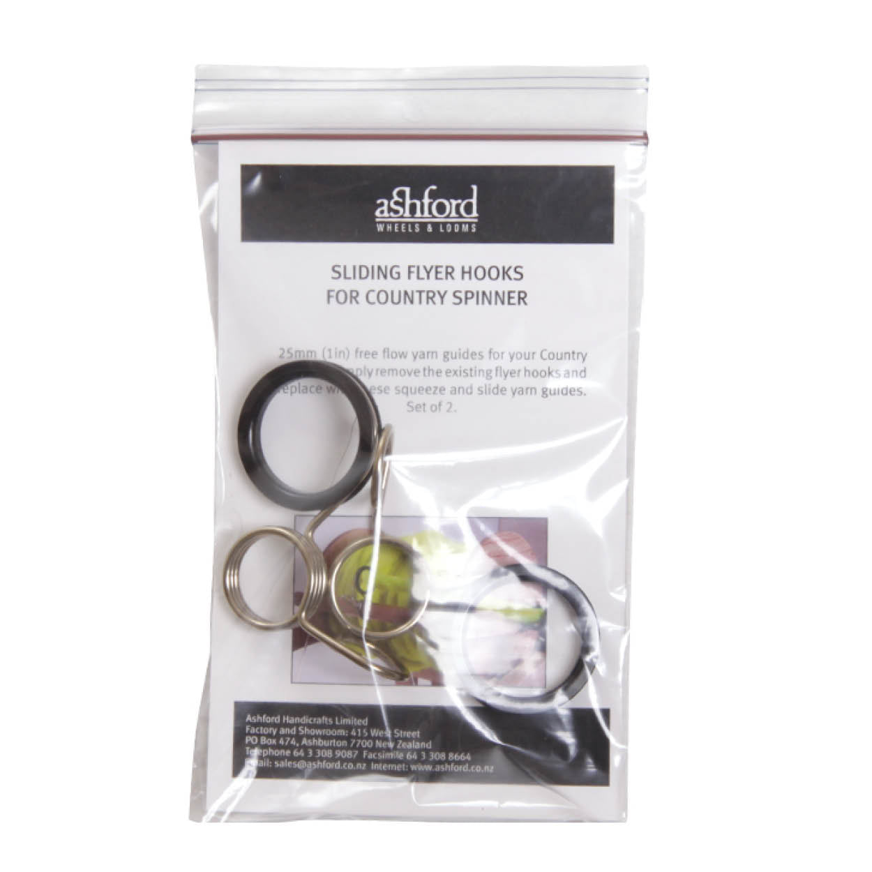 The Good Yarn Ashford Australia spinning wheel flyer hooks country spinner