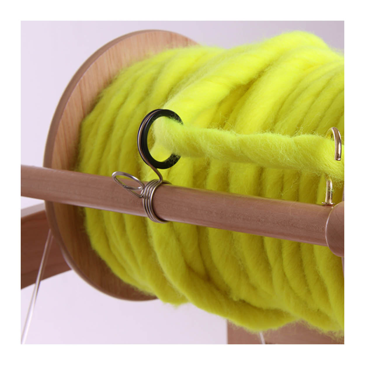 The Good Yarn Ashford Australia spinning wheel sliding flyer hooks