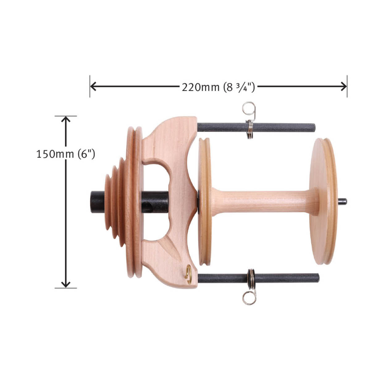 The-Good-Yarn-Ashford-Spinning-Sliding-Hook-Flyer-Jumbo-with-Jumbo-Bobbin-Natural-Dimensions-1.jpg