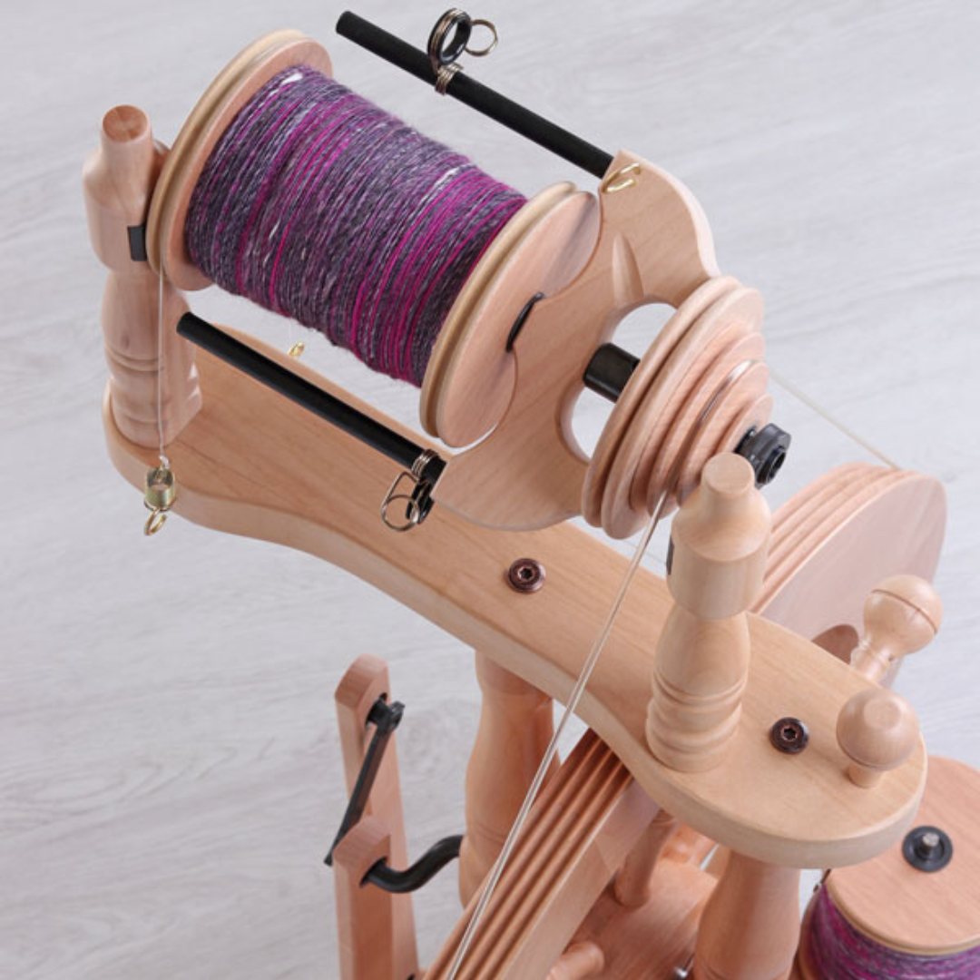 The Good Yarn Ashford Traveller 3 Spinning Wheel top
