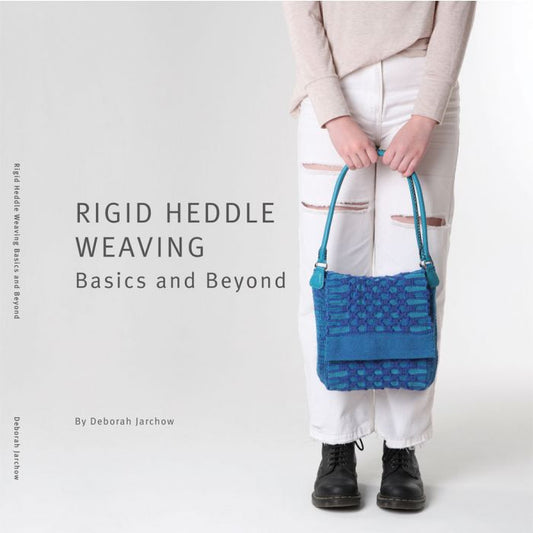 Rigid Heddle Weaving Basics and Beyond, by Deborah Jarchow, published by Ashford.