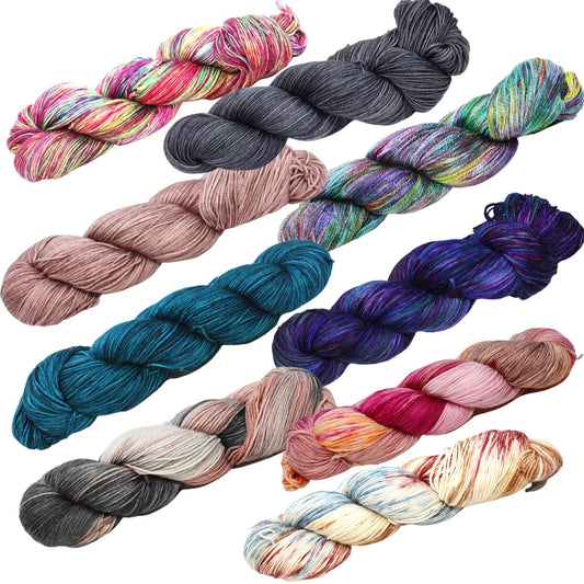 The Good Yarn Fiori Sock Yarn hand dyed