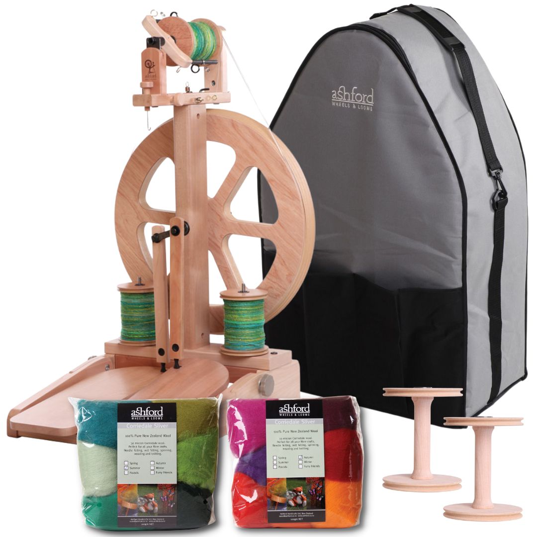 The Good Yarn Ashford Kiwi 3 Spinning Wheel Kit