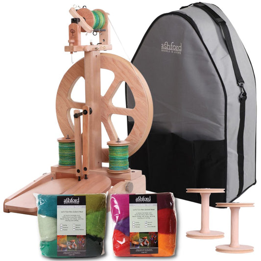 The Good Yarn Ashford Kiwi 3 Spinning Wheel Kit