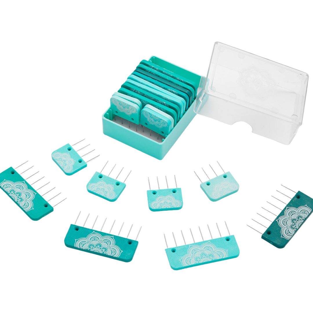 The Good Yarn Knit Blockers KnitPro Mindful collection box knitting crochet lid