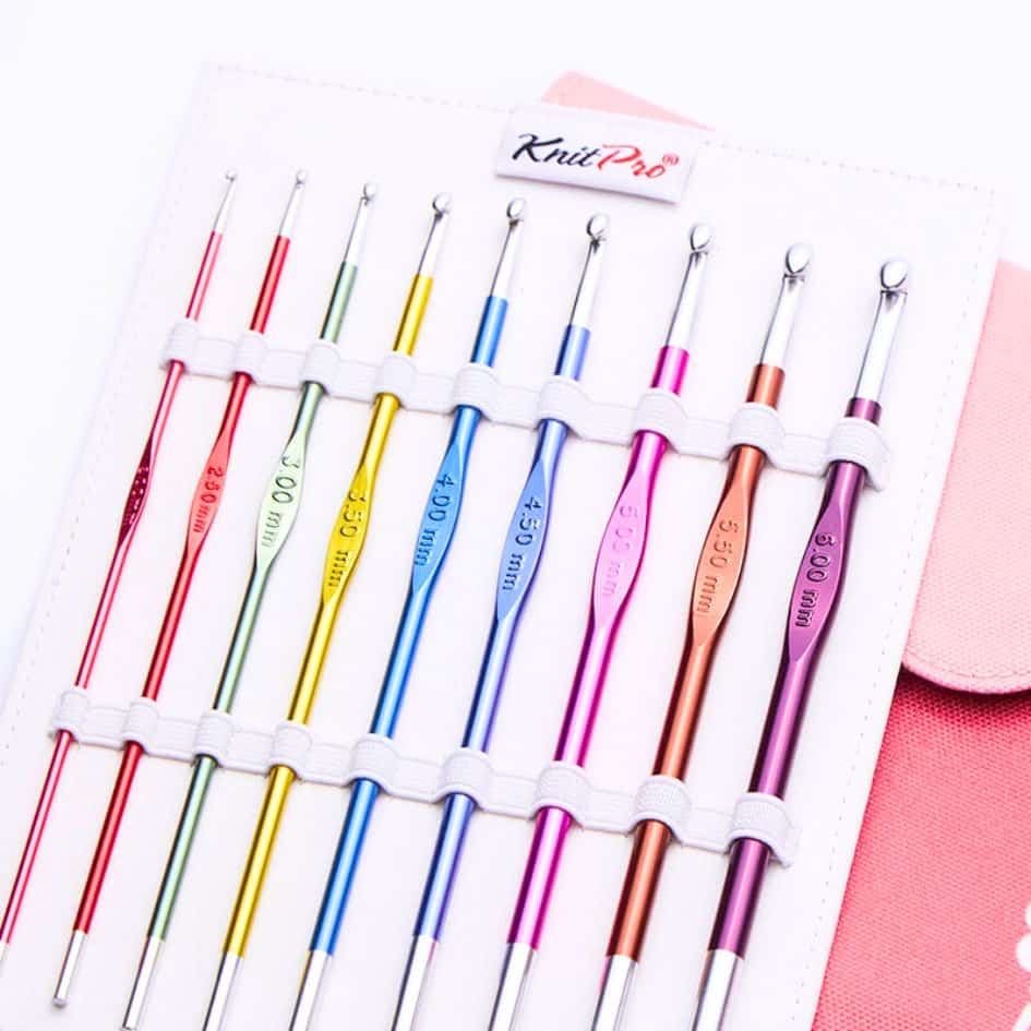 The Good Yarn KnitPro Zing Crochet Hook Set PYA47430 Hooks only