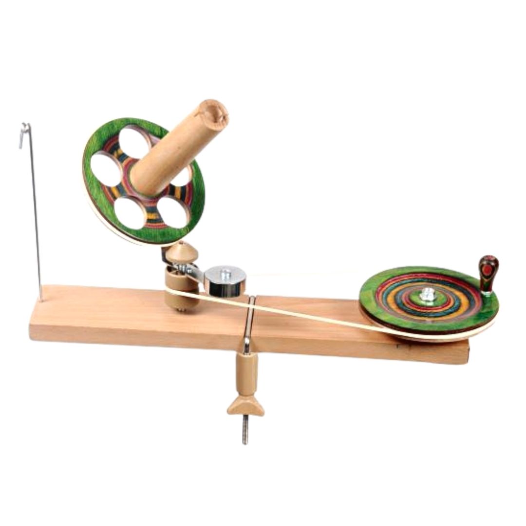 The Good Yarn Knitpro signature Ball Winder spinning wool