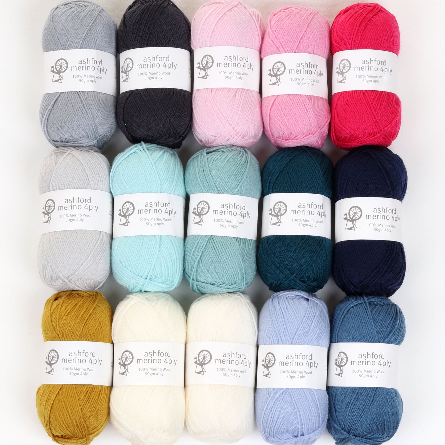 The Good Yarn Merino Wool Ashford-4ply knitting crochet