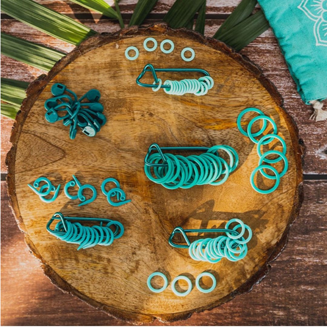 The Good Yarn Mindful Stitch Markers - 100 for knitting crochet