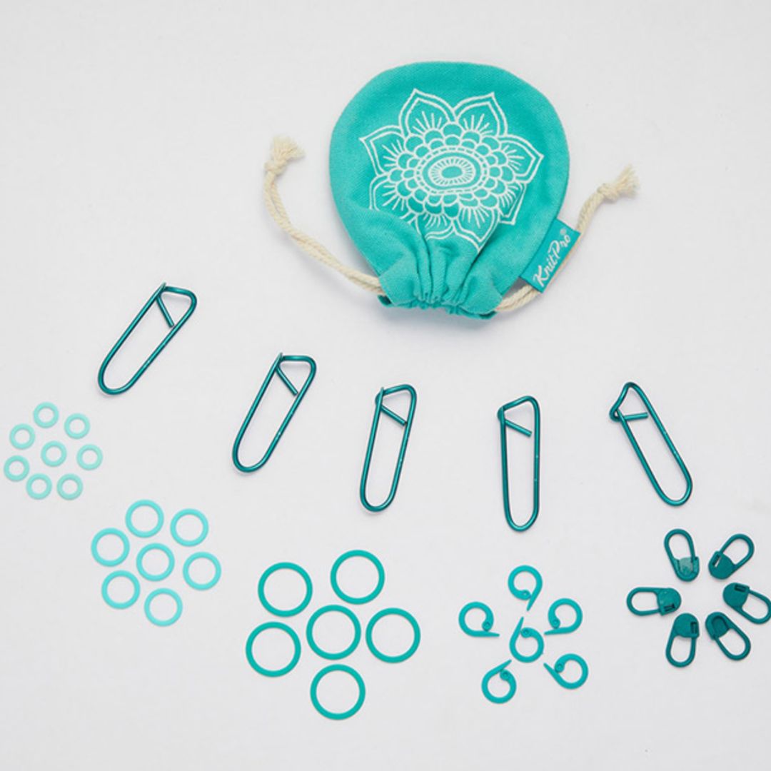 The Good Yarn Mindful Stitch Markers - bag of 100 for knitting crochet