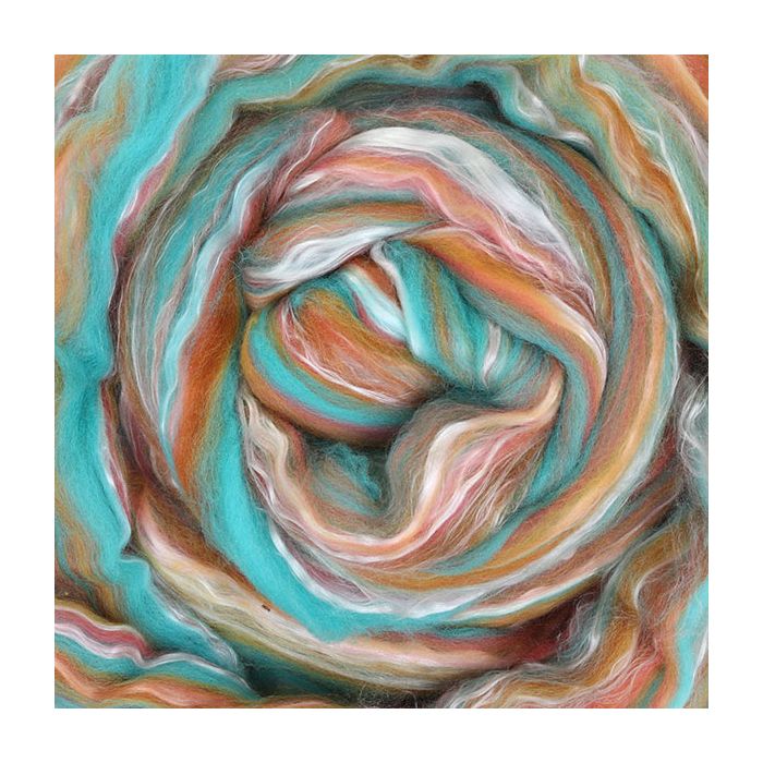 Silk Merino Nuno Felting Scarf Kit