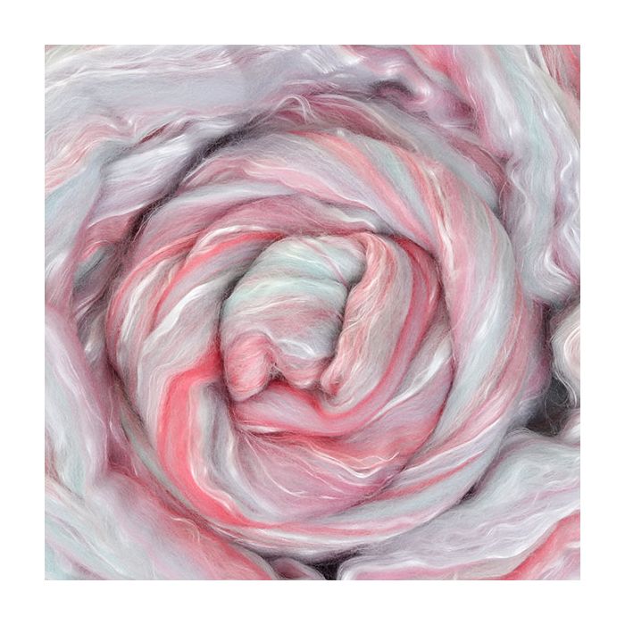 Silk Merino Nuno Felting Scarf Kit