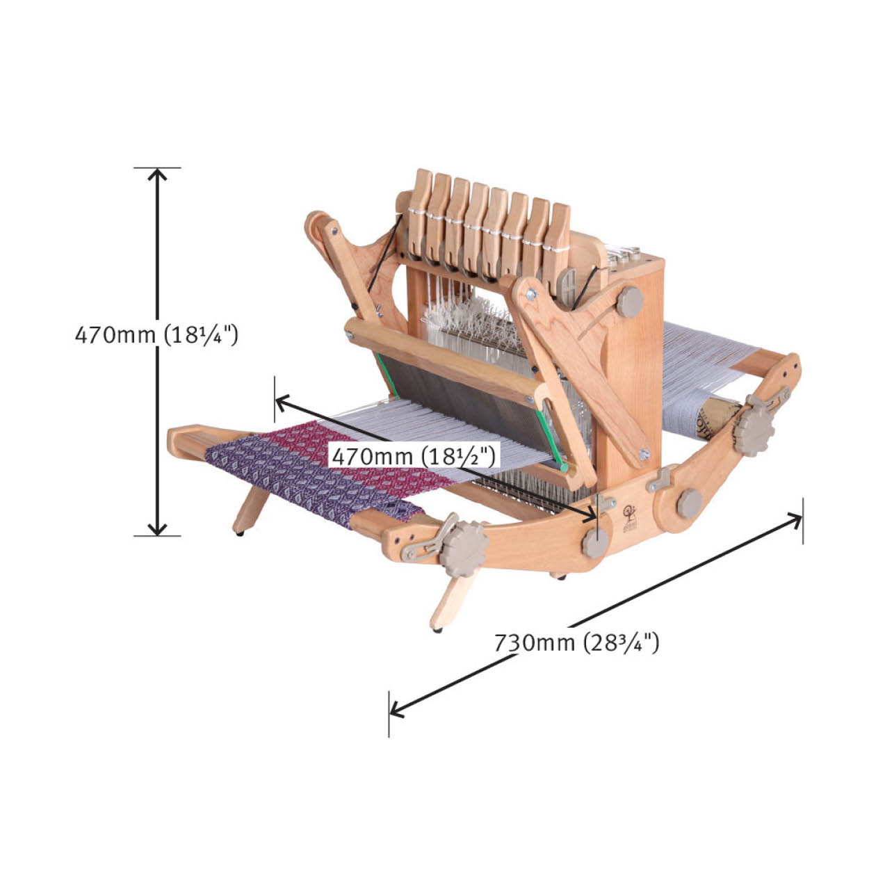 Katie Eight Shaft Table Loom - The Good Yarn - Australia Wide Delivery