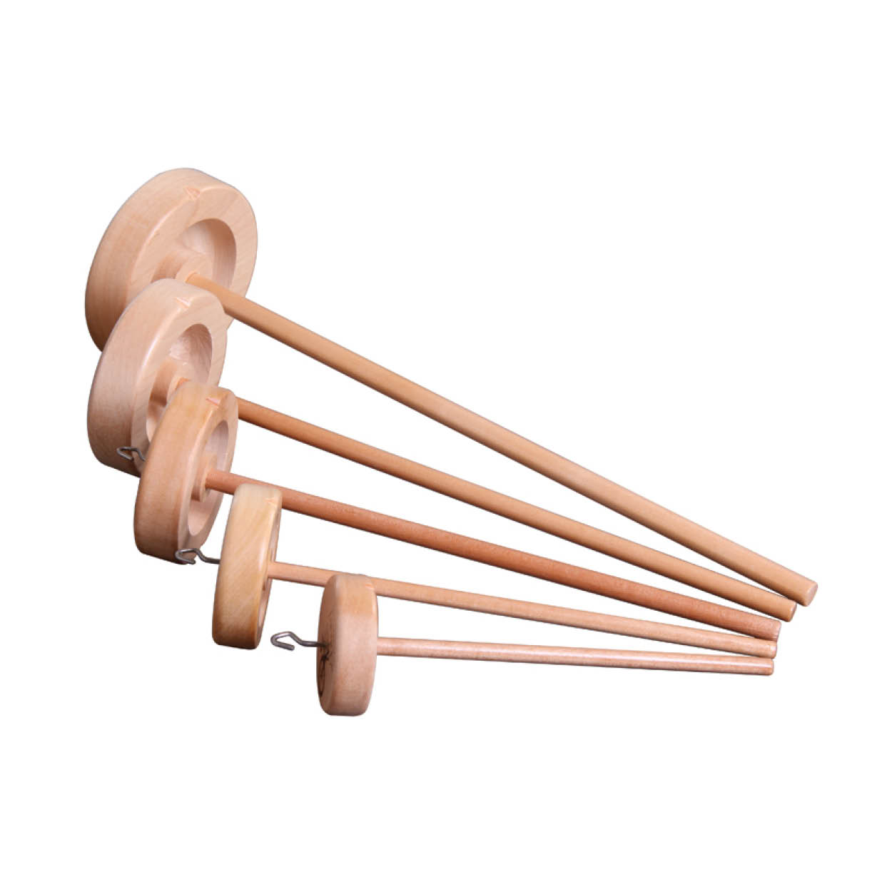 Top Whorl Spindle Lacquered - The Good Yarn - Full Range of Spindles