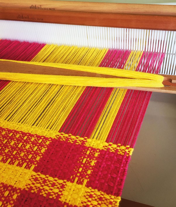 The Good Yarn Tea Towel Weaving Ashford Rigid Heddle Loom