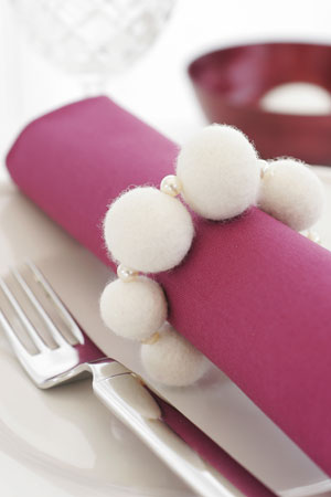 Felting projects - Felting for the table