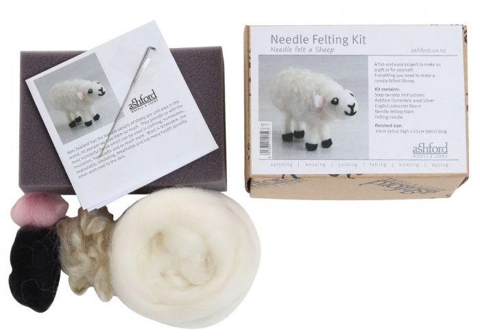 The Good Yarn Needle Felting Beginner Kit Sheep