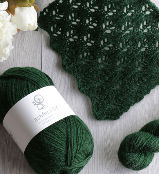 The Good Yarn Double Knit Yarn 8 Ply Green crochet
