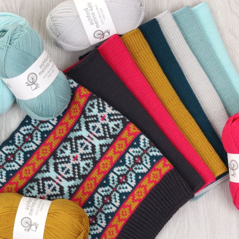The Good Yarn Merino Wool for Knitting Crochet Weaving 4 Ply Bright colours