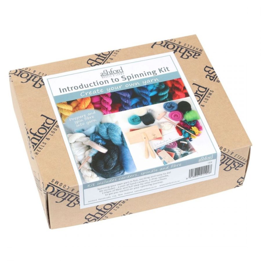 The Good Yarn Ashford Introduction to Spinning Kit boxed