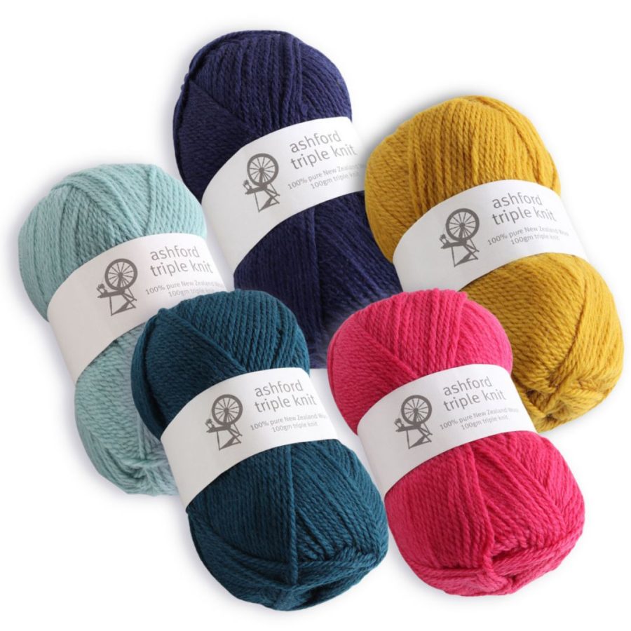 The Good Yarn Triple Knit Multicolour Packs Bright & Bold