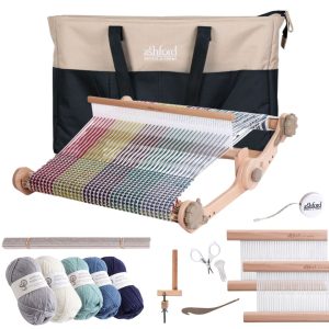 The Good Yarn Ashford Knitters weaving loom 50cm with bag
