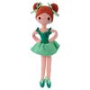 The Good Yarn Amigurumi Crochet kit doll ballet dancer green
