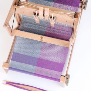 The Good Yarn Ashford Cottolin Yarn Thread on the loom