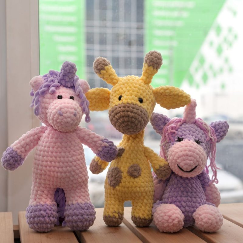 The Good Yarn Amigurumi crochet Animals kits Australia