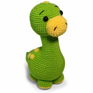 The Good Yarn Amigurumi Crochet Baby Brontesaurus front